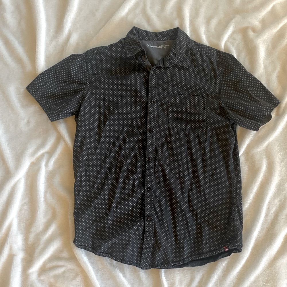 Mens Short Sleeve Button Down Shirt
